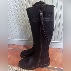 Really Wild Boot Traditional Leather Spanish Tall Boots Tassel
Riding Deep Brown
